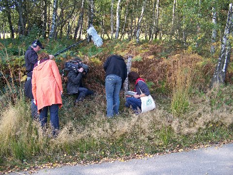 Dreharbeiten für MDR "Mein Garten"